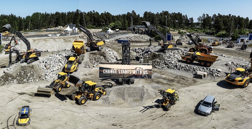 Volvo CE unveils ambitious new product line-up at Volvo Days 2024